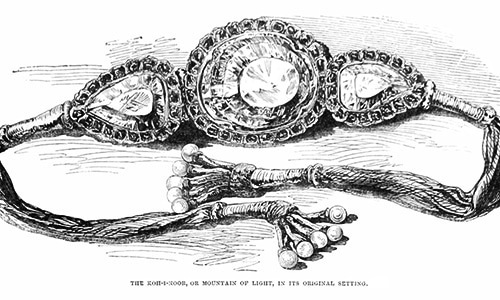 The curse of Koh-i-Noor and the secret admirer