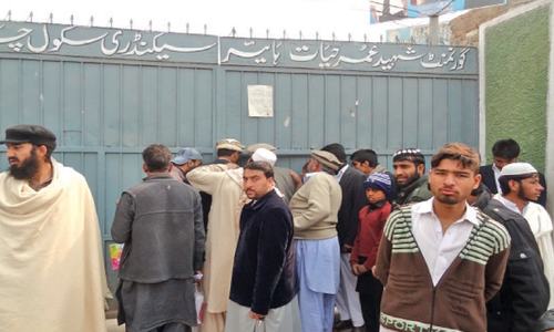 Firing by guards creates panic at Charsadda school