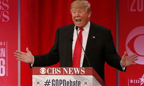 Refusing to sit on lead, Trump gets bitter in heated Republican debate