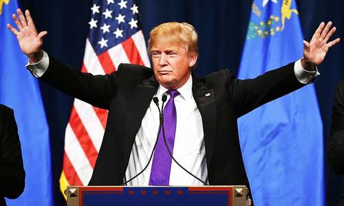 Trump's third straight win has rivals looking for answers