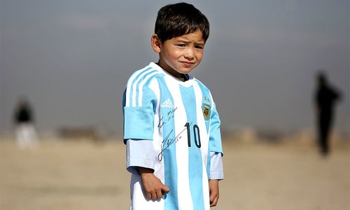 Little Afghan Messi fan not giving up on meeting idol