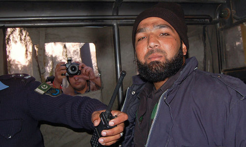 Mumtaz Qadri, the killer of Salman Taseer.—Reuters/File