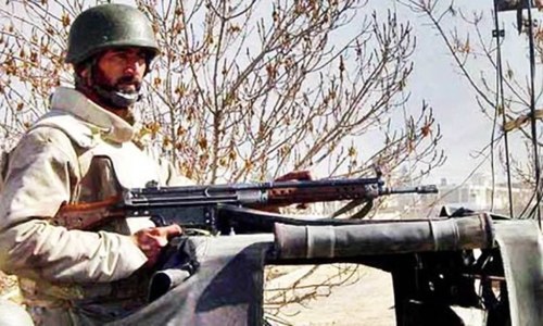 7 suspected militants including BRA commander killed in Balochistan, says FC 7 suspected militants including BRA commander killed in Balochistan, says FC