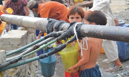 Water crisis: Going dry