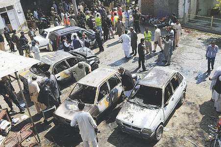16 killed in suicide blast at courts in Shabqadar