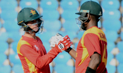 Zimbabwe eliminate Scotland from World T20