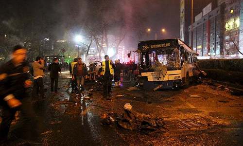 Car bombing leaves 34 dead in Ankara