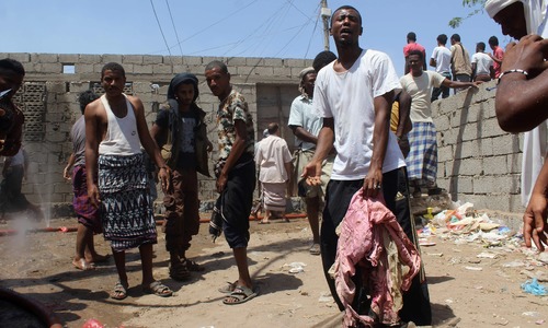 Saudi-led strikes on Yemen market killed 119, says UN