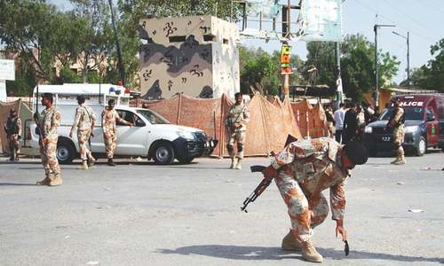Fourth Rangers checkpoint attacked