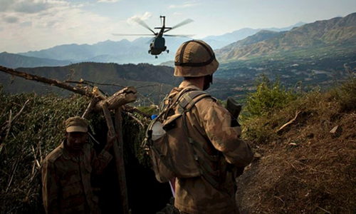 FC man killed in border attack