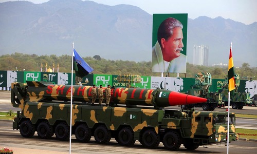 Nuclear weapons limit chance of Indo-Pak war, says adviser to National Command Authority