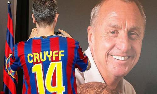 &lsquo;Gr&aacute;cies Johan&rsquo; - Barcelona pays homage to legendary Dutchman