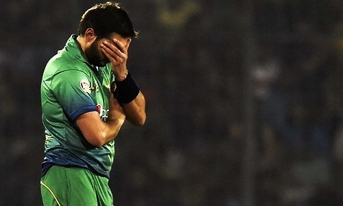 &lsquo;I could not live up to the hopes you had from me,&rsquo; Afridi apologises to nation