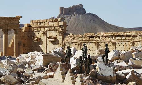 Mass grave of IS victims found in Syria's Palmyra