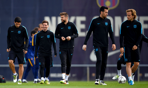 Barca take on Atletico Madrid, City face PSG test in Champions League quarters