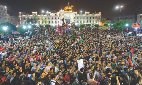 Anti-Fujimori protests erupt in Peru Anti-Fujimori protests erupt in Peru