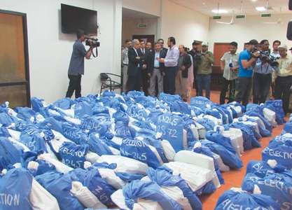 All set for NA-245, PS-115 by-polls today