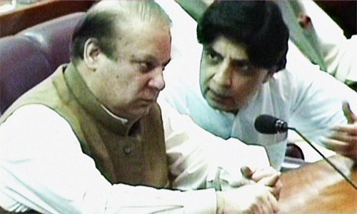 Shah accuses Nisar of being disloyal to Sharif