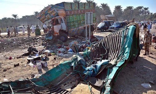 At least 19 dead as passenger bus, truck collide near Faisalabad