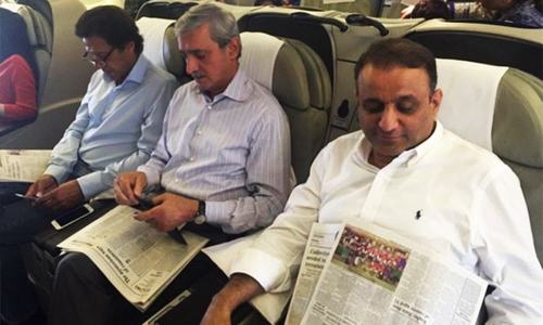 Imran Khan, Chaudhry Nisar depart for UK