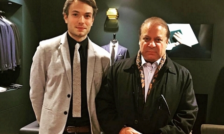 Did PM Nawaz shop for a suit at an upscale Mayfair boutique?