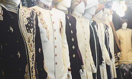 Clothes shopping for men