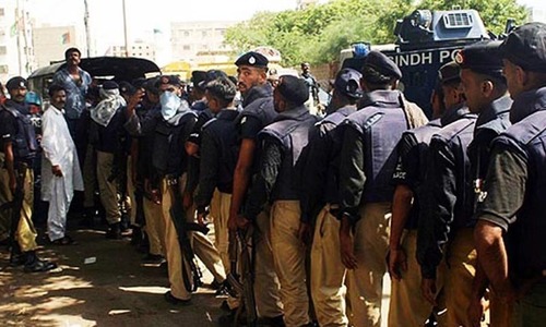Sindh Police in turmoil