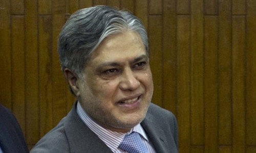 Dar scales back tax target to Rs3.6tr