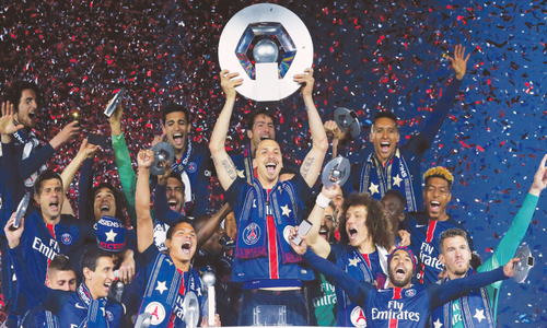 Ibrahimovic bids farewell to Parc des Princes with scoring record