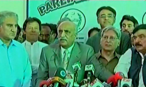 Opposition leaders reject PM's speech, walkout from National Assembly