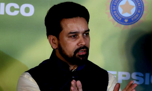 India's powerful board elects Thakur president