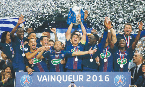 Ibrahimovic lifts French Cup in PSG swansong