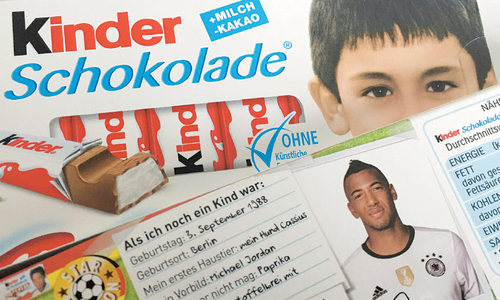 German far right angry at soccer team’s photos on candy bars German far right angry at soccer team’s photos on candy bars