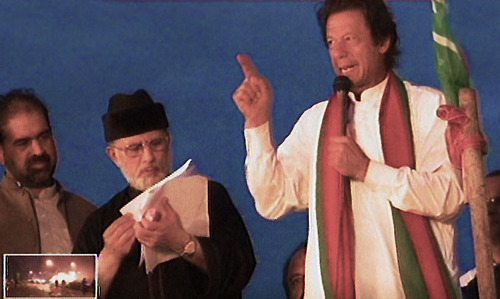 Islamabad ATC issues arrest warrants for Imran Khan, Tahirul Qadri