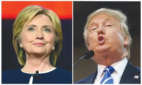 Battle lines drawn between Trump and Clinton