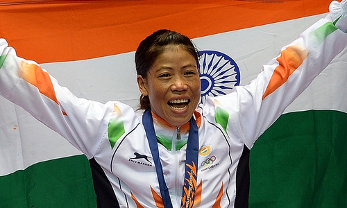 India&rsquo;s Mary Kom tearfully recalls &lsquo;inspiration&rsquo; Ali