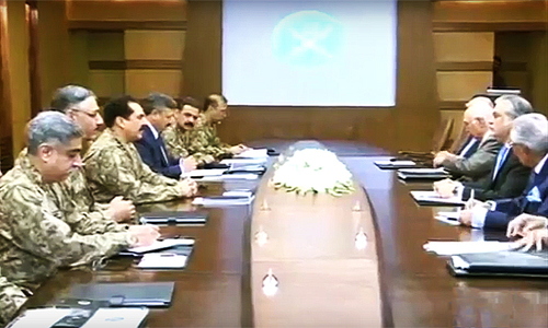 High-level civil-mil huddle resolves to act against hostile intelligence agencies High-level civil-mil huddle resolves to act against hostile intelligence agencies