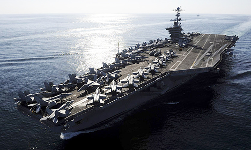 Chinese observation ship &lsquo;shadowing&rsquo; US, Japanese and Indian vessels