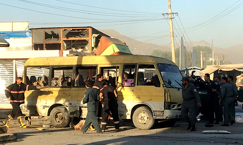 Separate bomb attacks kill at least 22 in Afghanistan