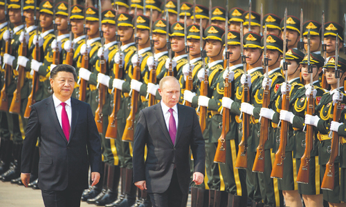 China, Russia eye closer friendship amid tensions with West China, Russia eye closer friendship amid tensions with West