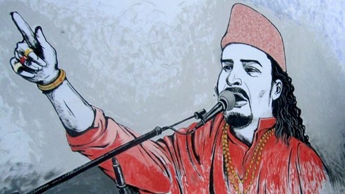 This beautiful mural of Amjad Sabri in Korangi will make you smile This beautiful mural of Amjad Sabri in Korangi will make you smile