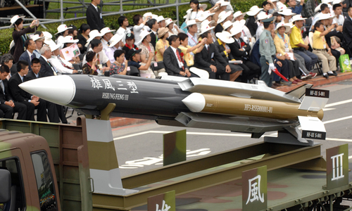 Taiwan accidentally fires missile towards China