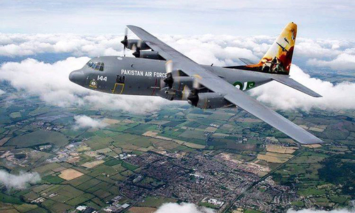 Pakistani 'flyboys' honour Operation Zarb-i-Azb in skies over United Kingdom