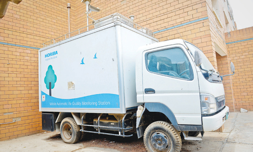 Karachi&rsquo;s air quality monitoring system inoperative for five years