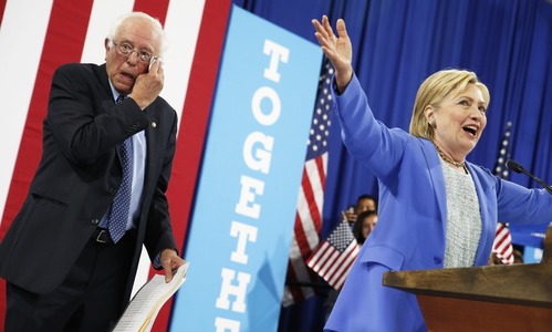 Bernie Sanders endorses former rival Hillary Clinton for US president Bernie Sanders endorses former rival Hillary Clinton for US president