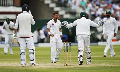 Yasir runs through England as Amir strikes at last Yasir runs through England as Amir strikes at last