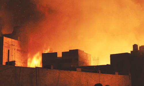 20 patients suffer burns as fire hits Dadu hospital