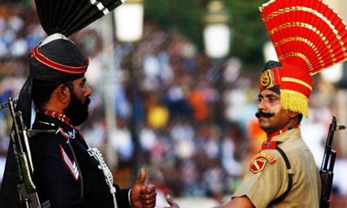 Indian BSF team arrives