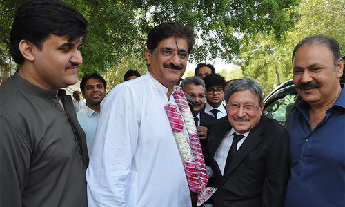 Murad Ali Shah set to replace Qaim as Sindh CM