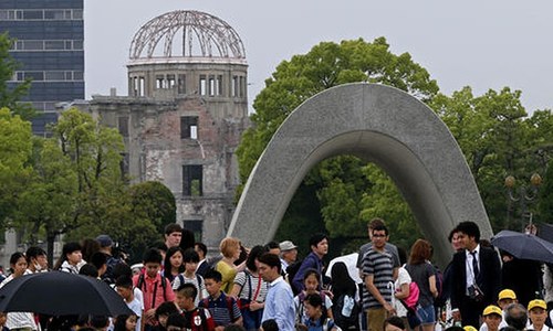 Hiroshima unhappy atomic-bomb park is 'Pokemon Go' site